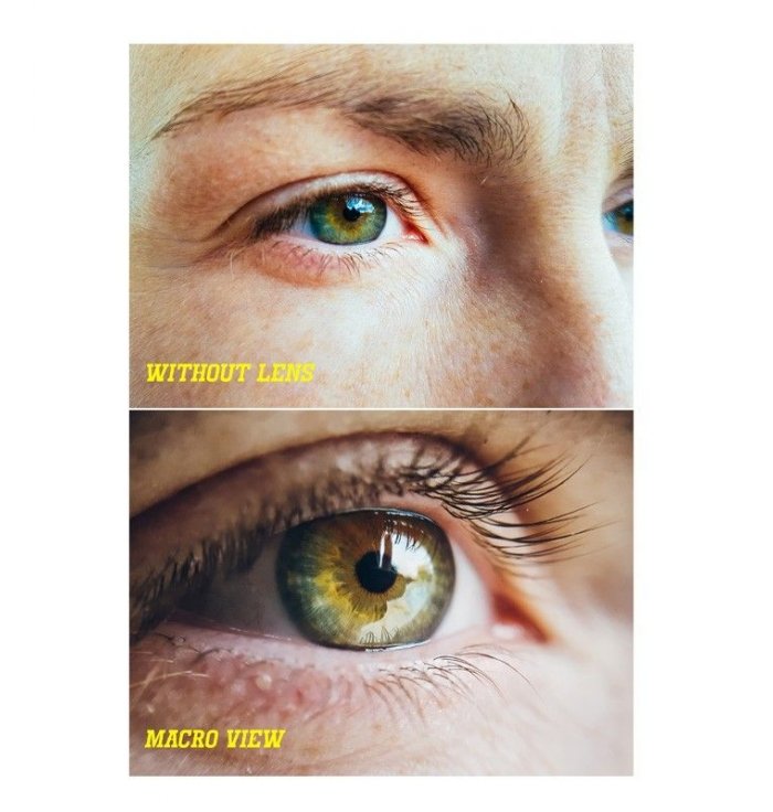Pack 3 en 1 d'objectifs pour Smartphone Black Eye Lens  - 5