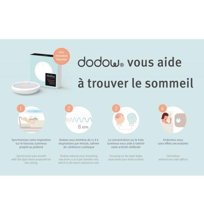 Dodow V2, pour retrouver le sommeil - Dormez mieux grâce à Dodow. Un produit simple et naturelle pour retrouver le sommeil.