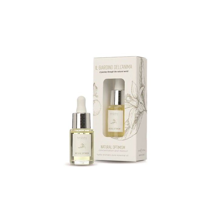 Sissi - Huile essentielle - Natural optimism - concentration et mémoire - HUILE ESSENTIELLE NATURAL OPTIMISMHuile essentielle 15