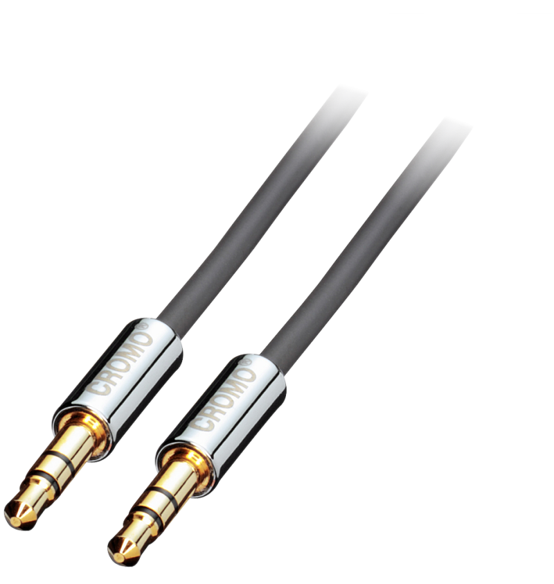 Cromo - Câble audio Jack - 1m - jack mâle /mâle  - 1 Cromo - Câble audio Jack - 1m - jack mâle /mâle  - 1