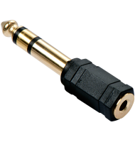 Lindy - Adapteur audio 3.5 mm femelle - 6.3mm mâle  - 1