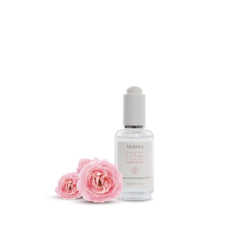 Mr&Mrs Fragrance - Aria Hydrating Face Mist - Flacon 50ml - Rose  - 1