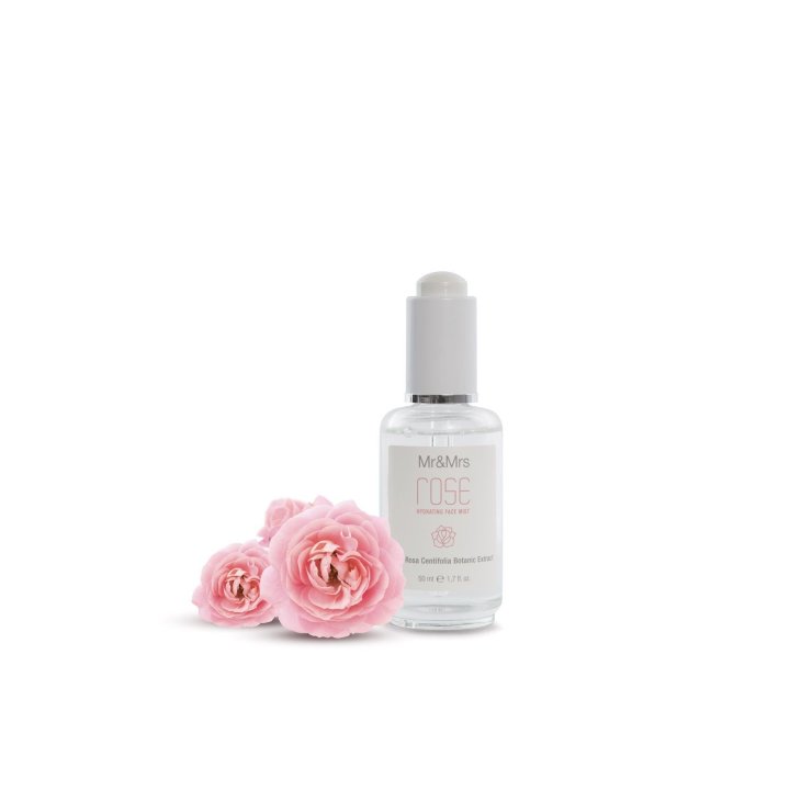 Mr&Mrs Fragrance - Aria Hydrating Face Mist - Flacon 50ml - Rose  - 1