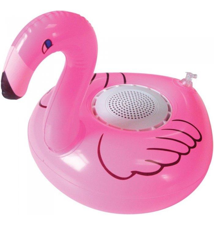 BigBen - Enceinte Bluetooth Flottante - Flamant rose - Faites une entrée musicale dans la piscine cet été avec cette enceinte bl