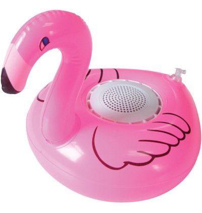 Cadeau tendance - BigBen - Enceinte Bluetooth Flottante - Flamant rose