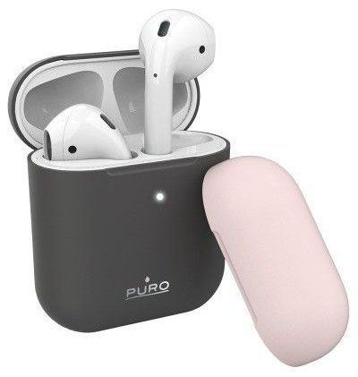 Puro - Etui pour Airpods - L'étui en silicone pour AirPods est idéal pour préserver de manière impeccable vos écouteurs Bluetoot