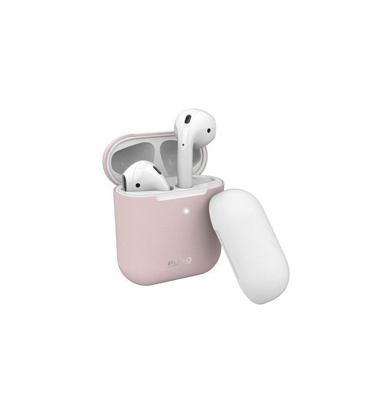 Puro - Etui pour Airpods - L'étui en silicone pour AirPods est idéal pour préserver de manière impeccable vos écouteurs Bluetoot