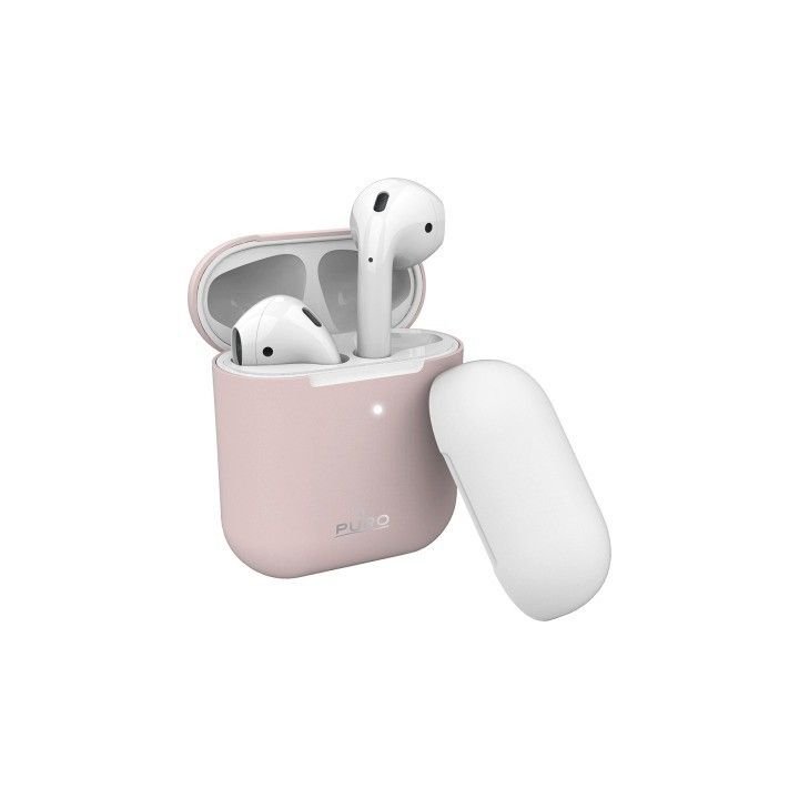 Puro - Etui pour Airpods - L'étui en silicone pour AirPods est idéal pour préserver de manière impeccable vos écouteurs Bluetoot