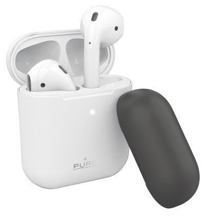 Puro - Etui pour Airpods - L'étui en silicone pour AirPods est idéal pour préserver de manière impeccable vos écouteurs Bluetoot Puro - Etui pour Airpods - L'étui en silicone pour AirPods est idéal pour préserver de manière impeccable vos écouteurs Bluetoot