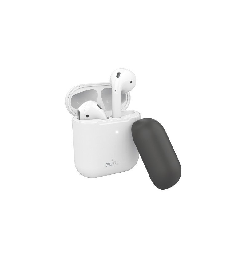 Puro - Etui pour Airpods - L'étui en silicone pour AirPods est idéal pour préserver de manière impeccable vos écouteurs Bluetoot
