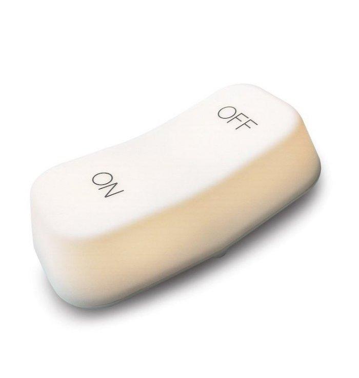 Lampe de chevet sans fil ON-OFF by Muid - Envie d'une lampe de chevet originale ? Fatigué de ne plus trouver l'interrupteur pend