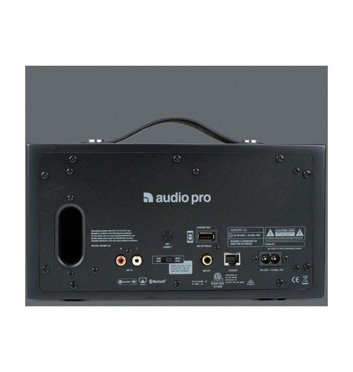 Audio Pro - C5  - Enceinte sans-fil et filaire - Connectée et très bien conçue, l’enceinte sans fil Audio Pro Addon C5 vous fera