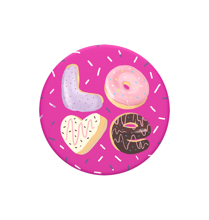 Popsockets - Phone grip & stand - Love Donut  - 1