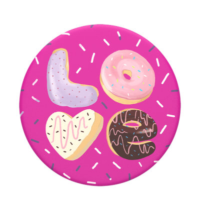 Popsockets - Phone grip & stand - Love Donut  - 1