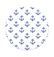 Cadeau tendance - Popsocket - Grip Blanc - Ancre de marin