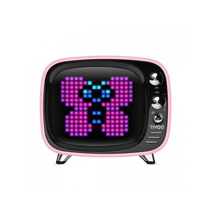 Divoom - Tivoo - enceinte sans-fil connectée multifonctions - Le Divoom Tivoo est bien plus qu'une simple enceinte au design rét