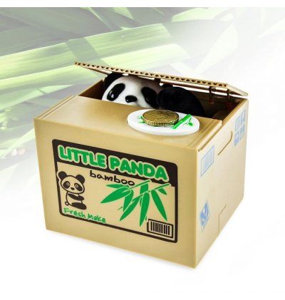 Tirelire Electronique - Panda Voleur  - 1 Tirelire Electronique - Panda Voleur  - 1