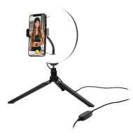 BigBen - Vlogging Kit Tripod avec lumière Led Light - L BigBen Connected - 3