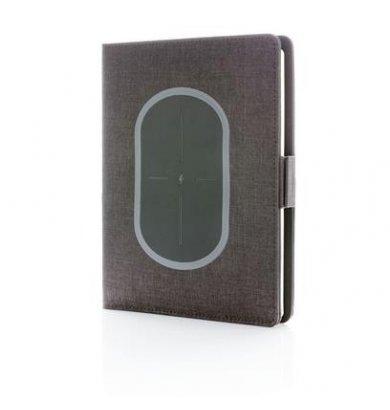XDdesign - Housse pour Carnet A5 avec chargeur à induction - Housse à carnet de notes possédant les toutes dernière technologie.