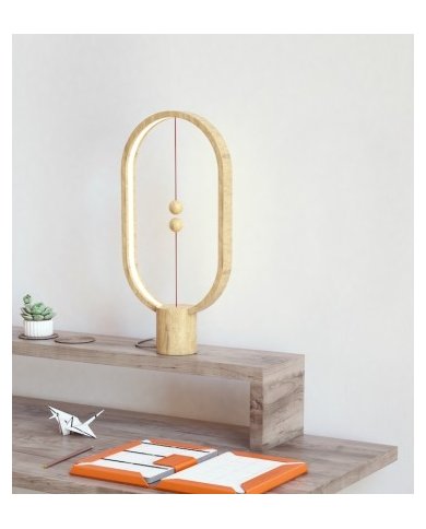Cadeau tendance - Heng - Lampe Heng Balance Elipse En Bois