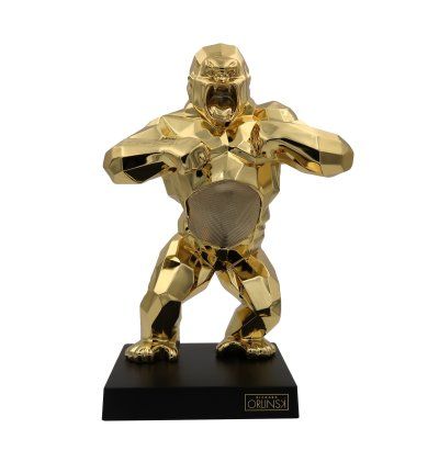 Cadeau tendance - Orlinski - Kiwi Kong - Chrome - Enceinte et charg...