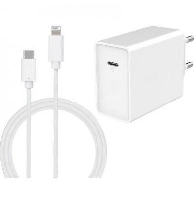 Bigben Chargeur Secteur - USB C/Lightning 20W BigBen Connected - 1