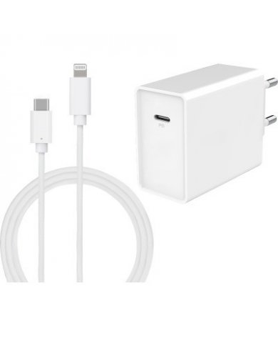 Cadeau tendance - Bigben Chargeur Secteur - USB C/Lightning 20W