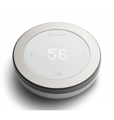 Devialet - Télécommande - Remote v2 - Devialet Remove v2, la télécommande pour les enceintes Phantom de Devialet. Contrôle total