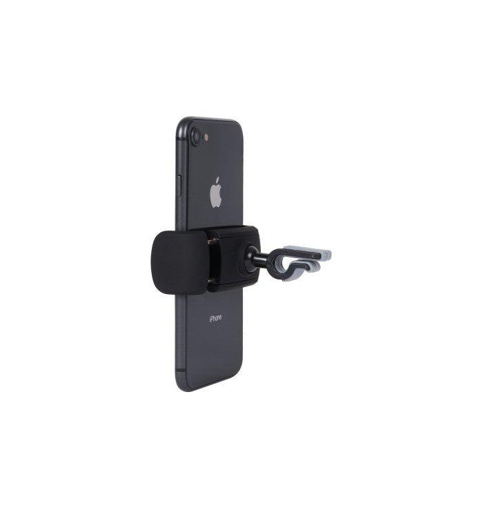 Bigben - Support Grille D'aération Fixation Clip Noir BigBen Connected - 1