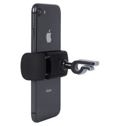 Bigben - Support Grille D'aération Fixation Clip Noir BigBen Connected - 1