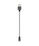 Bigben - Câble USB/USB-C 3A - Tissé 2 Mètres - Noir  - 1 Bigben - Câble USB/USB-C 3A - Tissé 2 Mètres - Noir  - 1