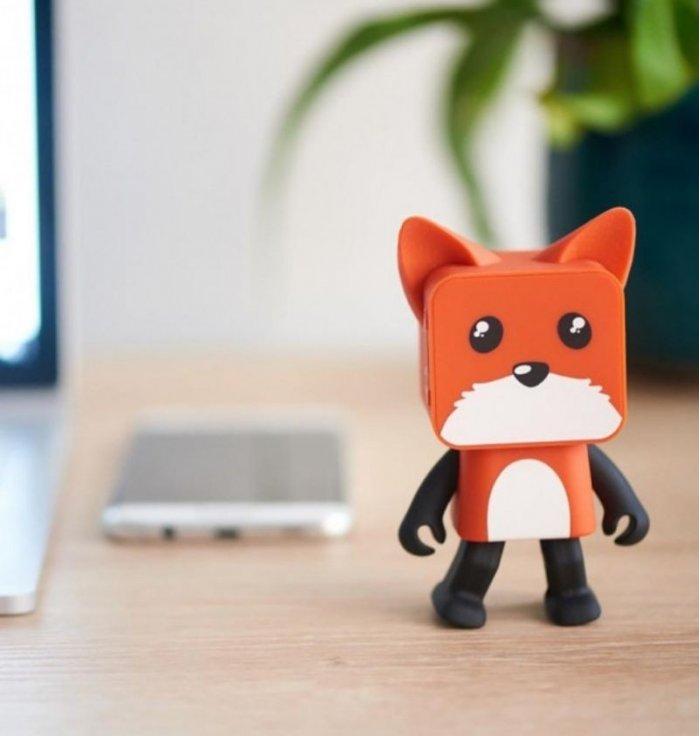 MOB - Enceinte Dancing Animals - Renard MOB - des idées cadeaux tech et design pour les grands enfants - 1