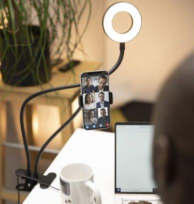 BigBen - Vlogging Kit Pince fixation et lumière Led Light - S  - 1