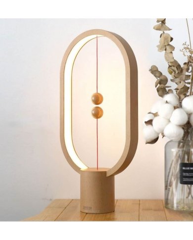Cadeau tendance - Heng - Lampe Heng Balance Elipse En Bois