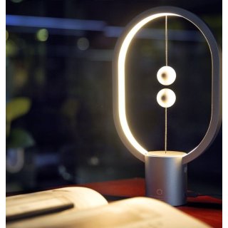 Heng Balance Lamp Ellipse Mini Aluminium – Lampe LED Design Magnétique