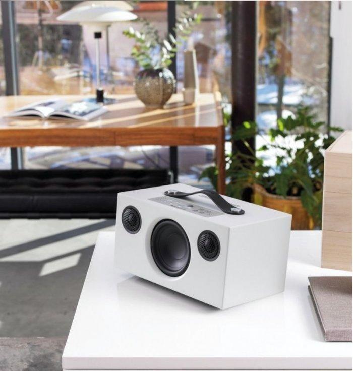 Audio Pro - C5A - Enceinte sans-fil et filaire avec Alexa - Le même son Hi-Fi que notre Addon C5 original, mais avec une touche 