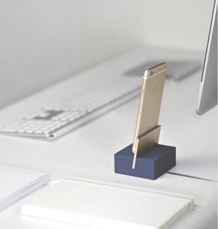 Native Union - Dock Apple Iphone - Bleu marine  - 1