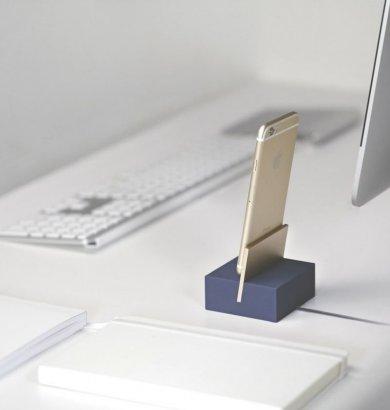 Native Union - Dock Apple Iphone - Bleu marine  - 1