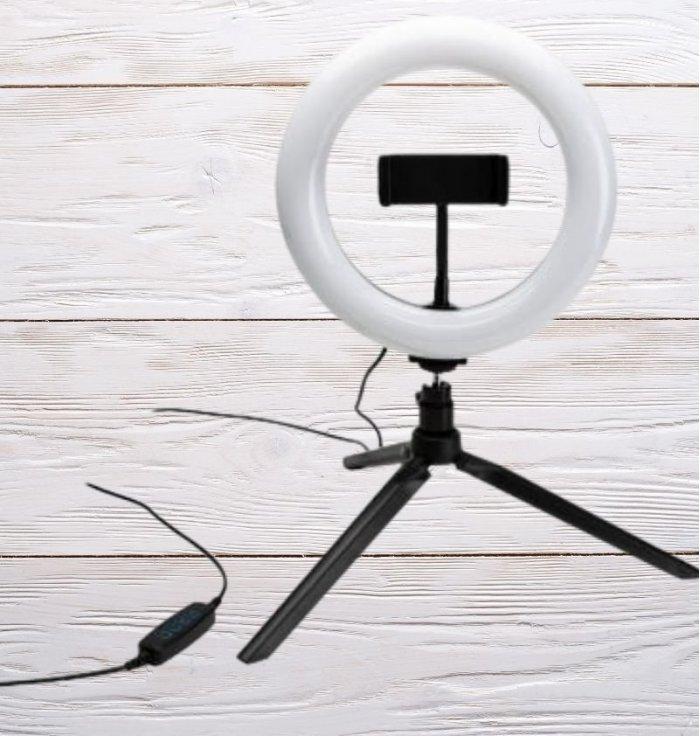 BigBen - Vlogging Kit Tripod avec lumière Led Light - L BigBen Connected - 1