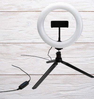 Cadeau tendance - BigBen - Vlogging Kit Tripod avec lumière Led Lig...
