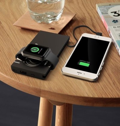 Batterie de secours pour iPhone et Apple watch -Iwalk - WatchMan - 10000mah  - 3