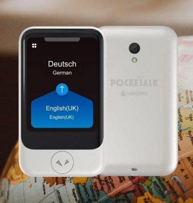 PocketTalk S - Traducteur De Poche - POCKETALK "S" est dispositif de traduction multisensorielle, qui est conçu pour traduire le
