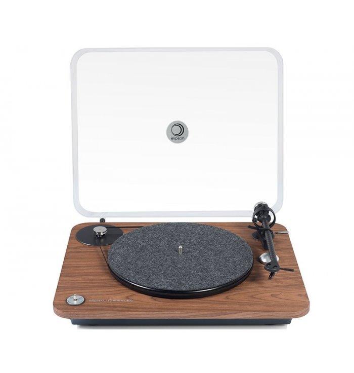 Elipson - Platine Vinyle - Chroma 400 RIAA - Bois - La platine vinyle Elipson Chroma 400 RIAA est un modèle manuel à entraînemen