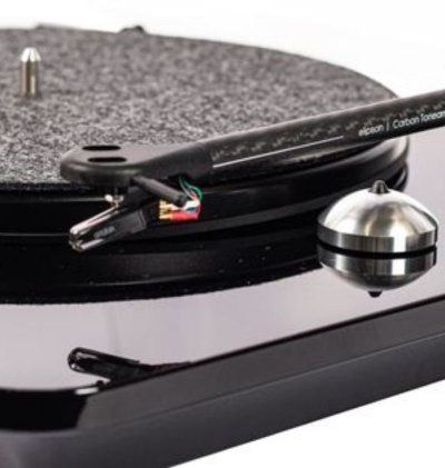 Elipson - Platine Vinyle - Chroma 400 RIAA BT - Fabriquée En France, la Chroma 400 RIAA BT est une platine vinyle à la finition 