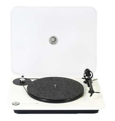 Elipson - Platine Vinyle - Chroma 400 - Fabriquée En France, la Chroma 400 est une platine vinyle à la finition laquée brillante