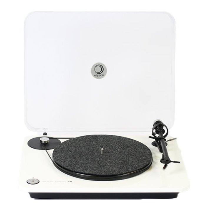 Elipson - Platine Vinyle - Chroma 400 - Fabriquée En France, la Chroma 400 est une platine vinyle à la finition laquée brillante