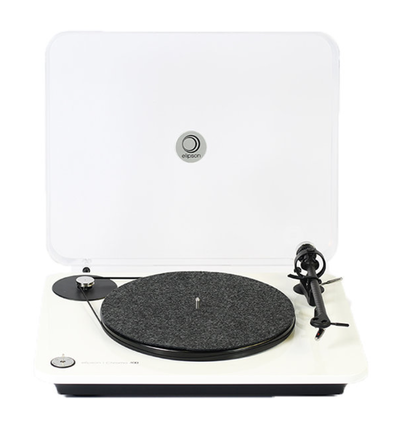 Elipson - Platine Vinyle - Chroma 400 RIAA BT - Fabriquée En France, la Chroma 400 RIAA BT est une platine vinyle à la finition 