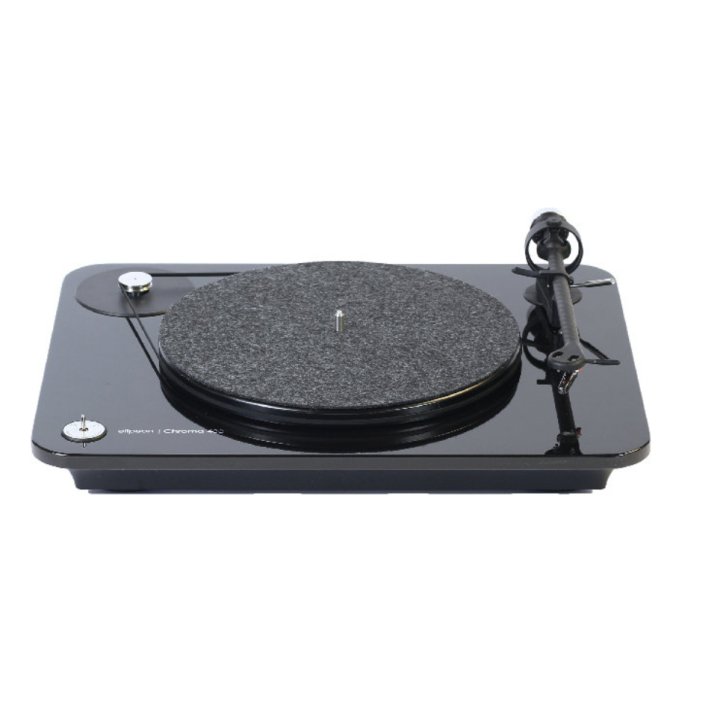 Elipson - Platine Vinyle - Chroma 400 - Fabriquée En France, la Chroma 400 est une platine vinyle à la finition laquée brillante