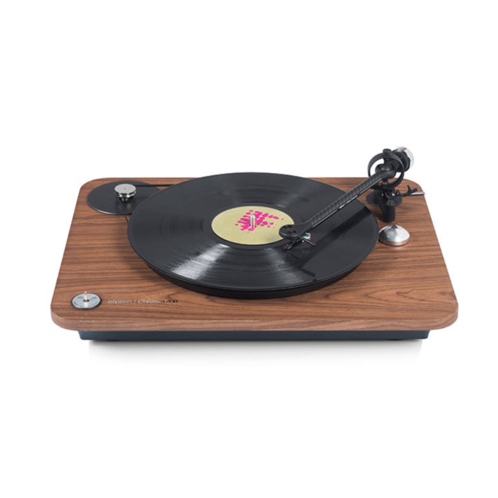 Elipson - Platine Vinyle - Chroma 400 - Bois - La platine vinyle Elipson Chroma 400 est un modèle manuel à entraînement par cour