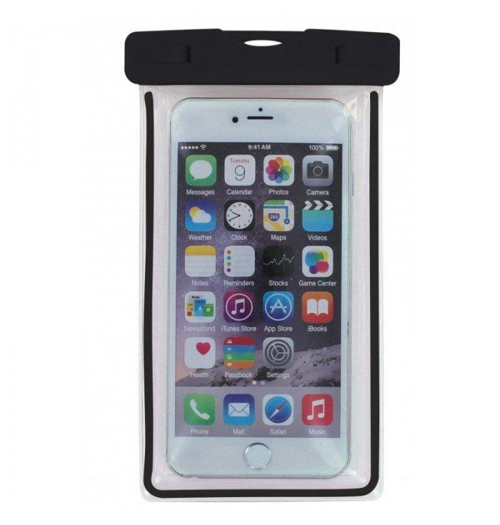Wantalis - Etui Etanche IPX8 - Universelle - Noir - Etui de protection universel et étanche pour protéger son smartphone (tour d